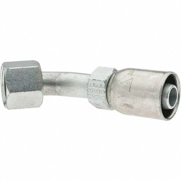 Hydraulic Hose Swivel Fitting: 8 mm