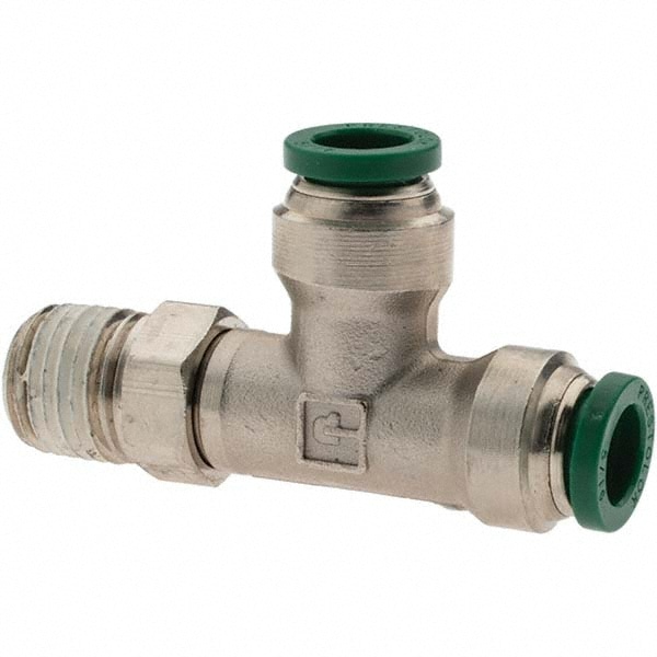 Push-To-Connect Tube to Male & Tube to Male NPT Tube Fitting: 1/4" Thread, 5/16" OD
