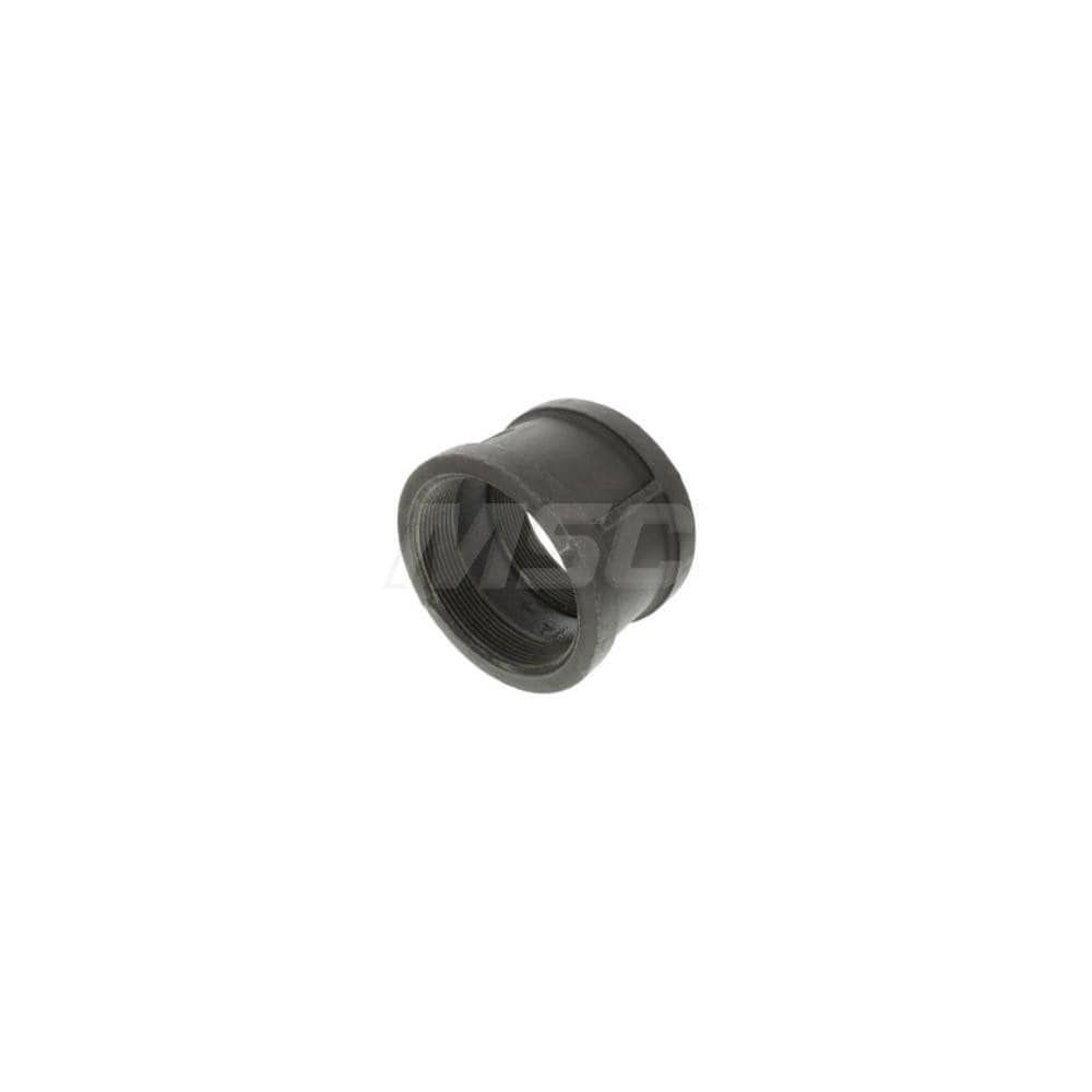 Black Coupling: 4", Threaded