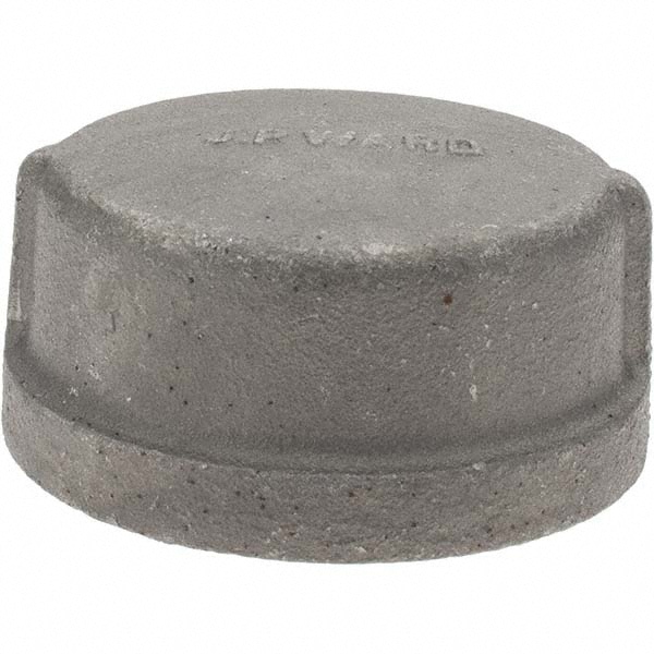 Black End Cap: 2-1/2"