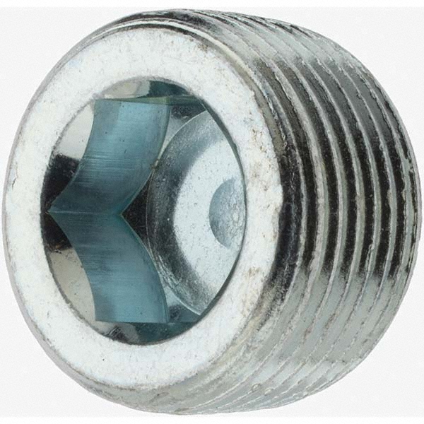Black Countersunk Hex Plug: 3/4"