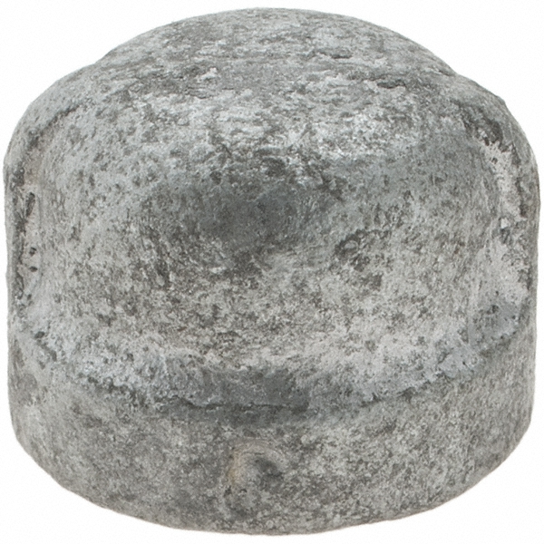 Black End Cap: 1/4"