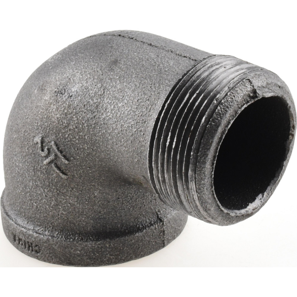 Black 90 ° Street Elbow: 1-1/2", Threaded