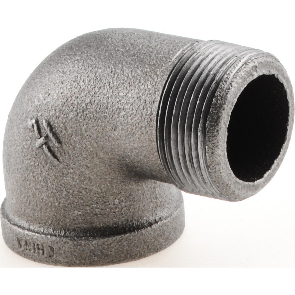 Black 90 ° Street Elbow: 1-1/4", Threaded