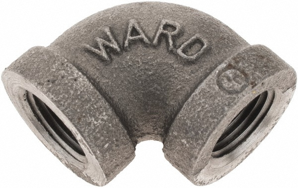 Black 90 ° Elbow: 3/8"