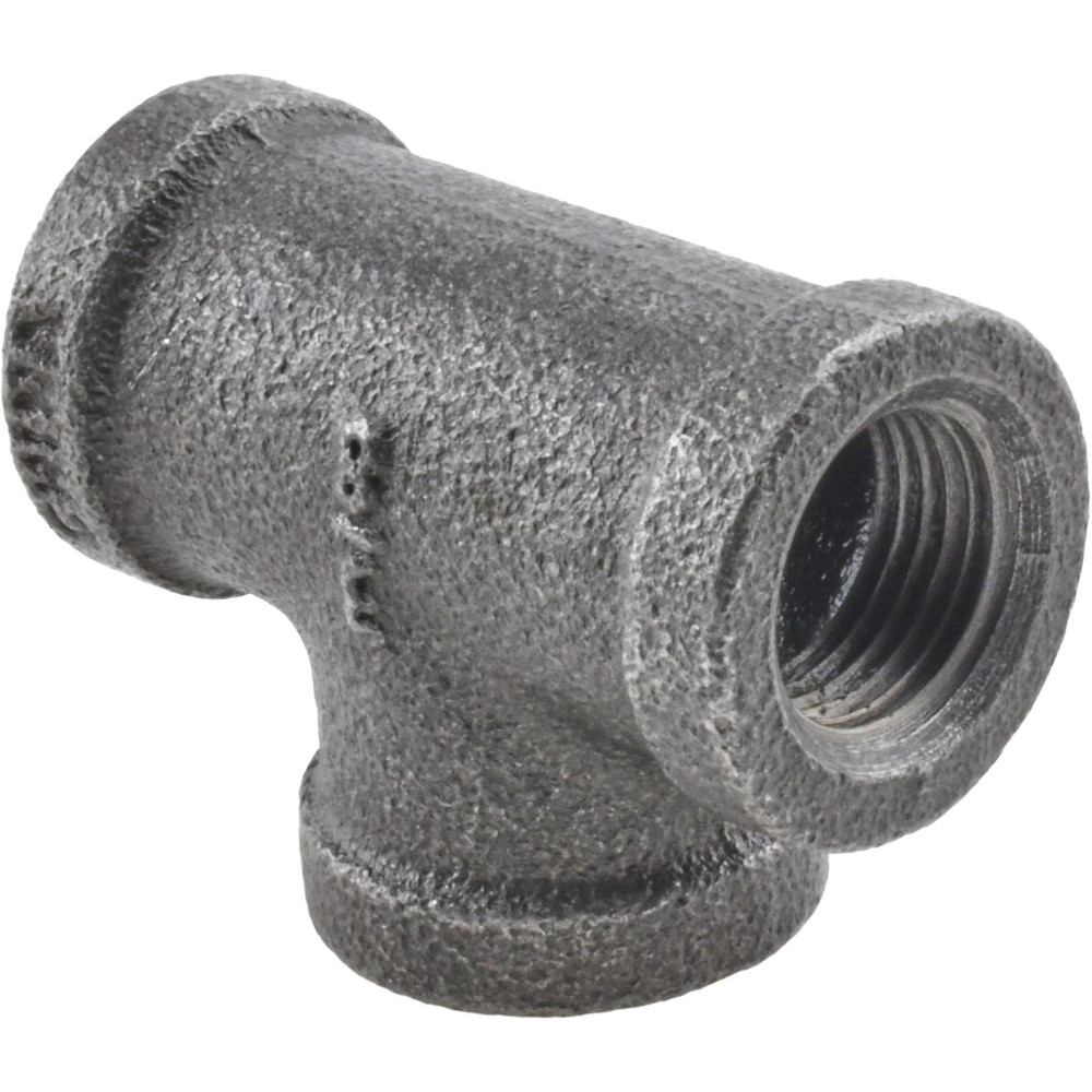 Black Tee: 3/8", Threaded