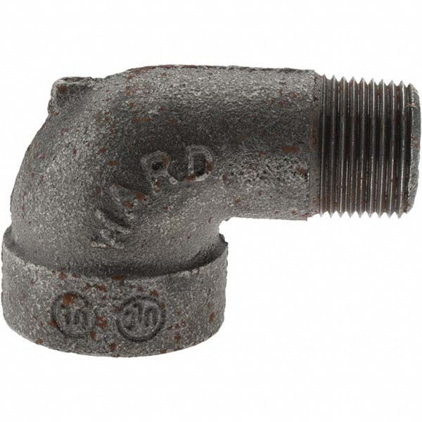Black 90 ° Street Elbow: 3/4"