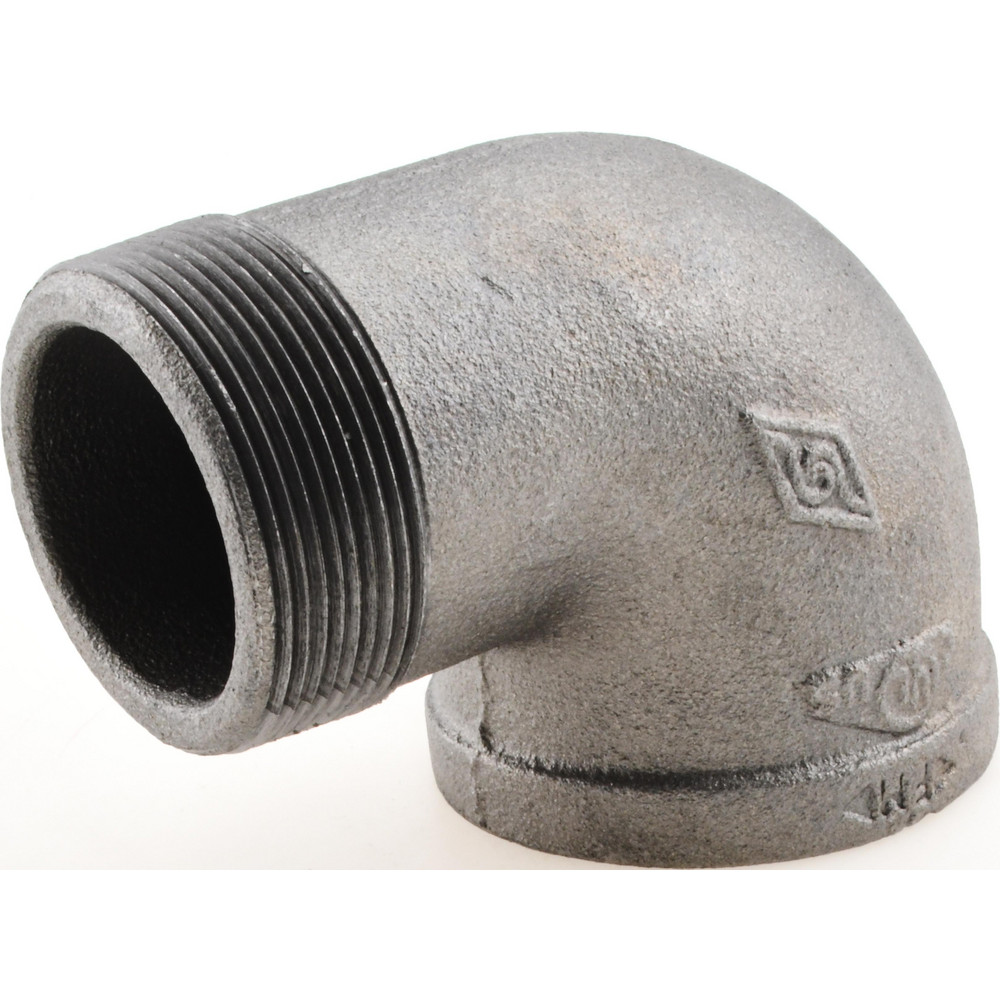 Black 90 ° Street Elbow: 2", Threaded