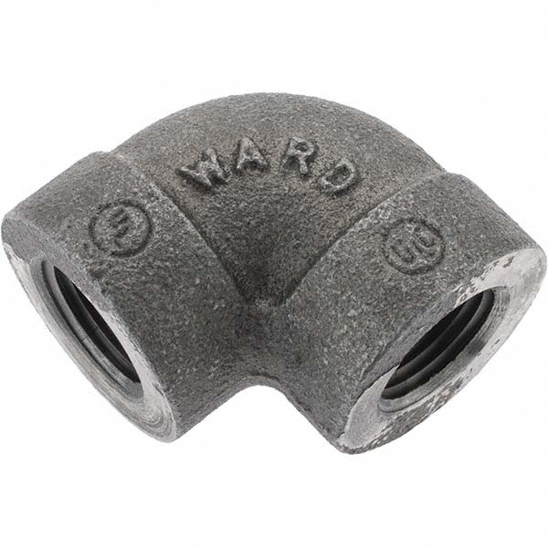 Black 90 ° Elbow: 1/2"