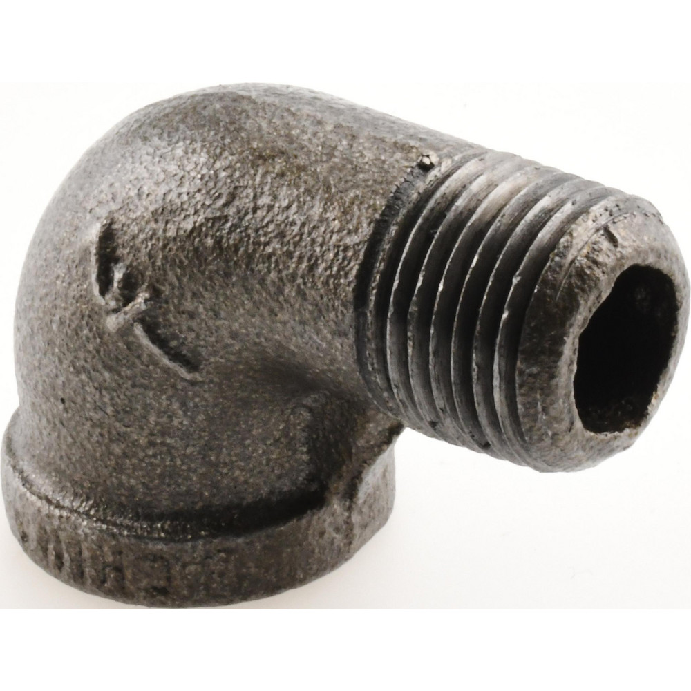 Black 90 ° Street Elbow: 1/2", Threaded