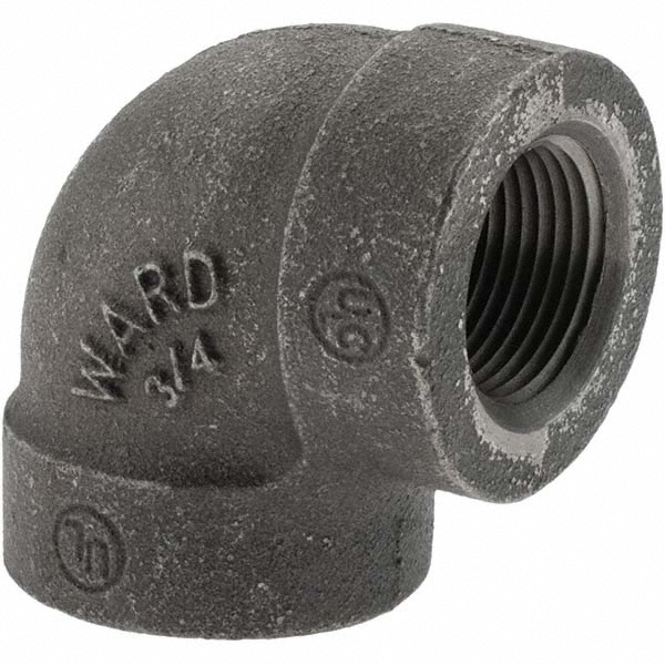 Black 90 ° Elbow: 3/4"