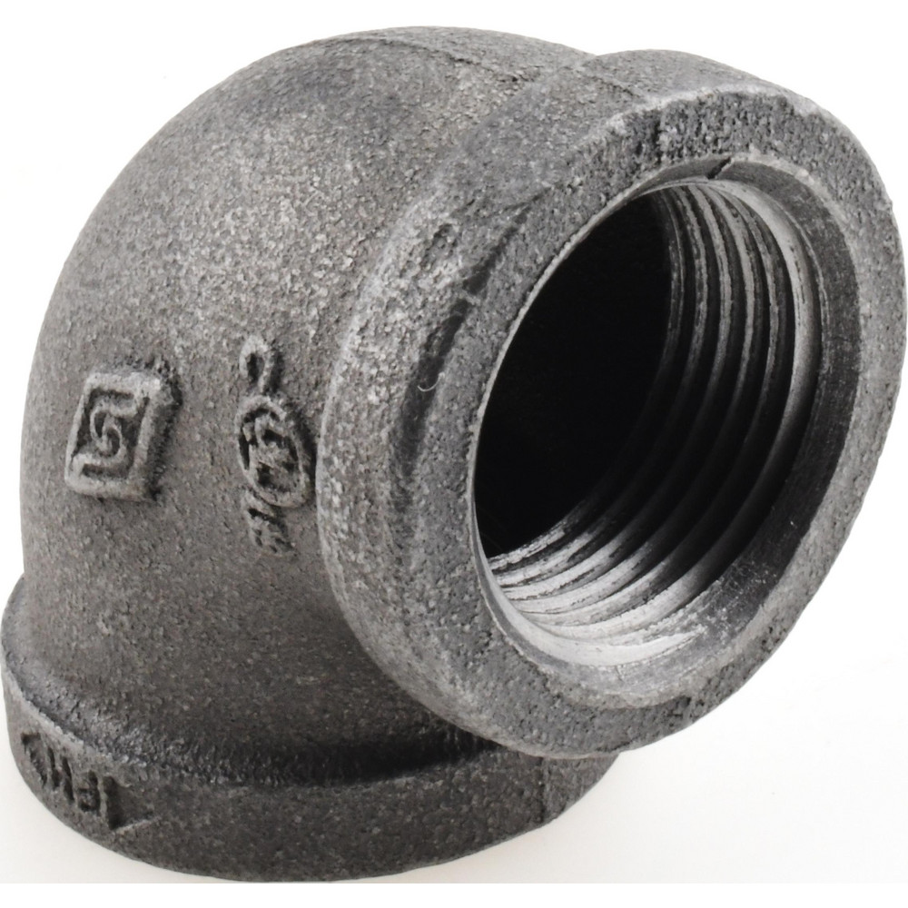 Black 90 ° Elbow: 1", Threaded