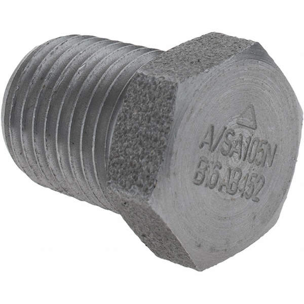 Black Hex Plug: 1/4"