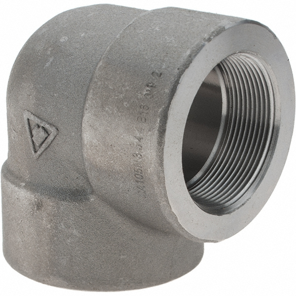 Black 90 ° Elbow: 2"