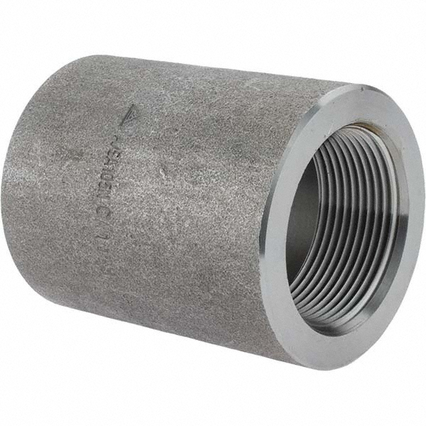 Black Reducing Coupling: 1-1/2 x 1-1/4"