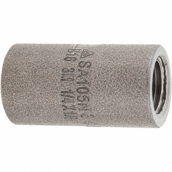 Black Reducing Coupling: 1/4 x 1/8"