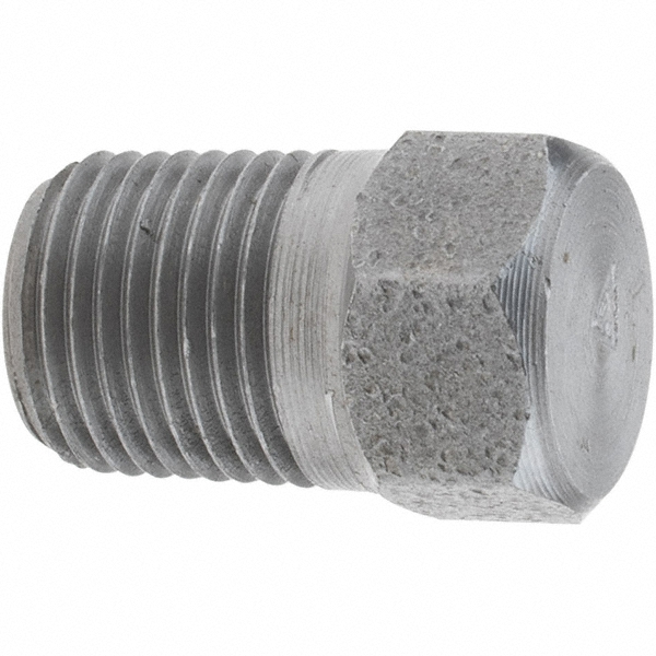 Black Hex Plug: 1/8"