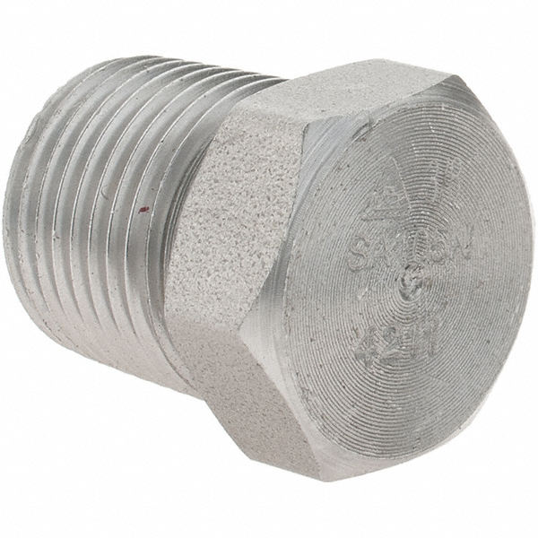 Black Hex Plug: 3/8"
