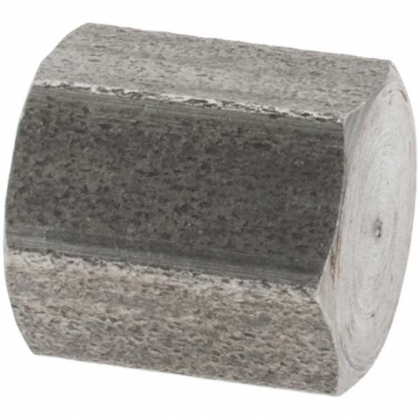 Black End Cap: 1/8"