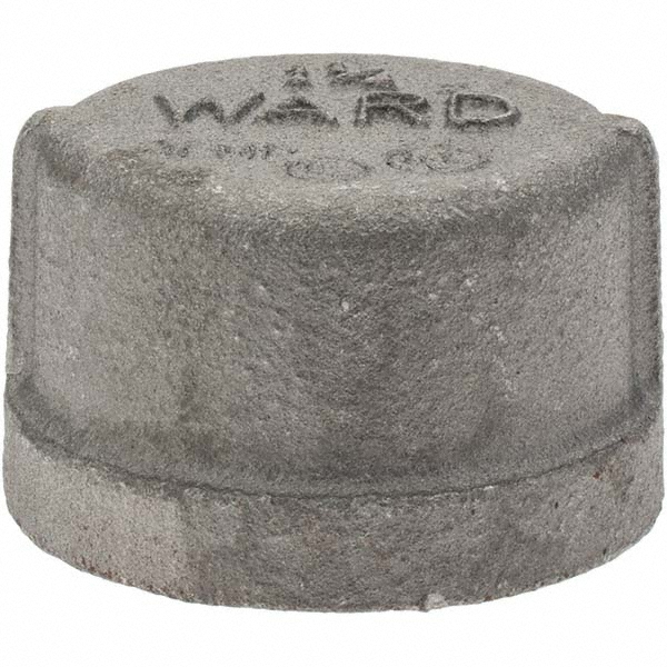 Black End Cap: 1-1/4"