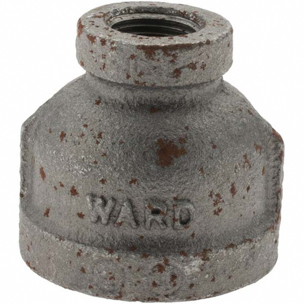Black Reducing Coupling: 1 x 3/8"