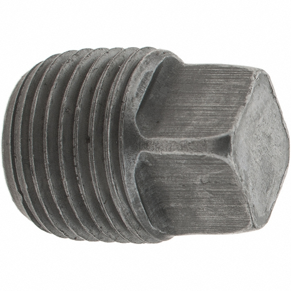 Black Square Plug: 3/8"