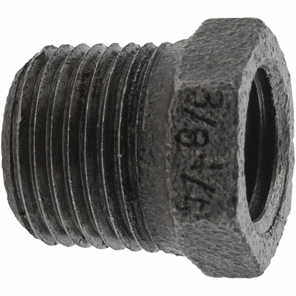 Black Bushing: 3/8 x 1/4"