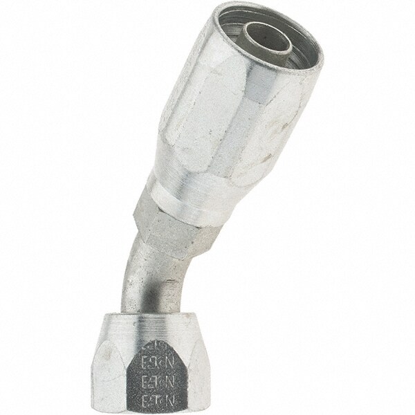 3/4-16 Female SAE, Carbon Steel Reusable Hose Female Swivel Fitting