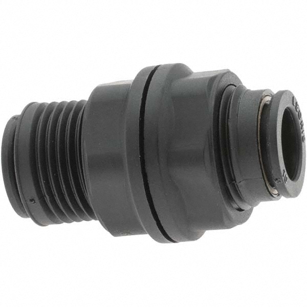 Push-To-Connect Tube to Tube Tube Fitting: Bulkhead Union