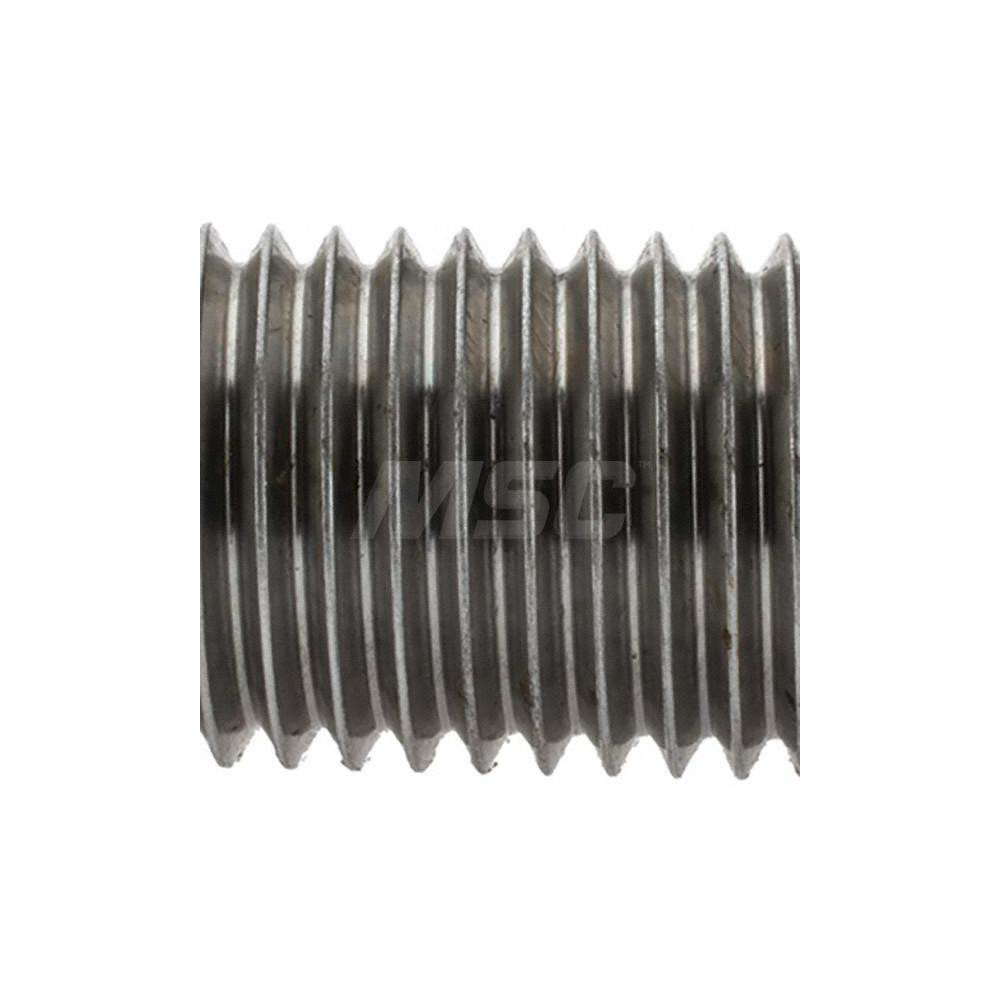 Value Collection - Metric Threaded Rod: M30, 1.00 m OAL, Steel, Bright ...