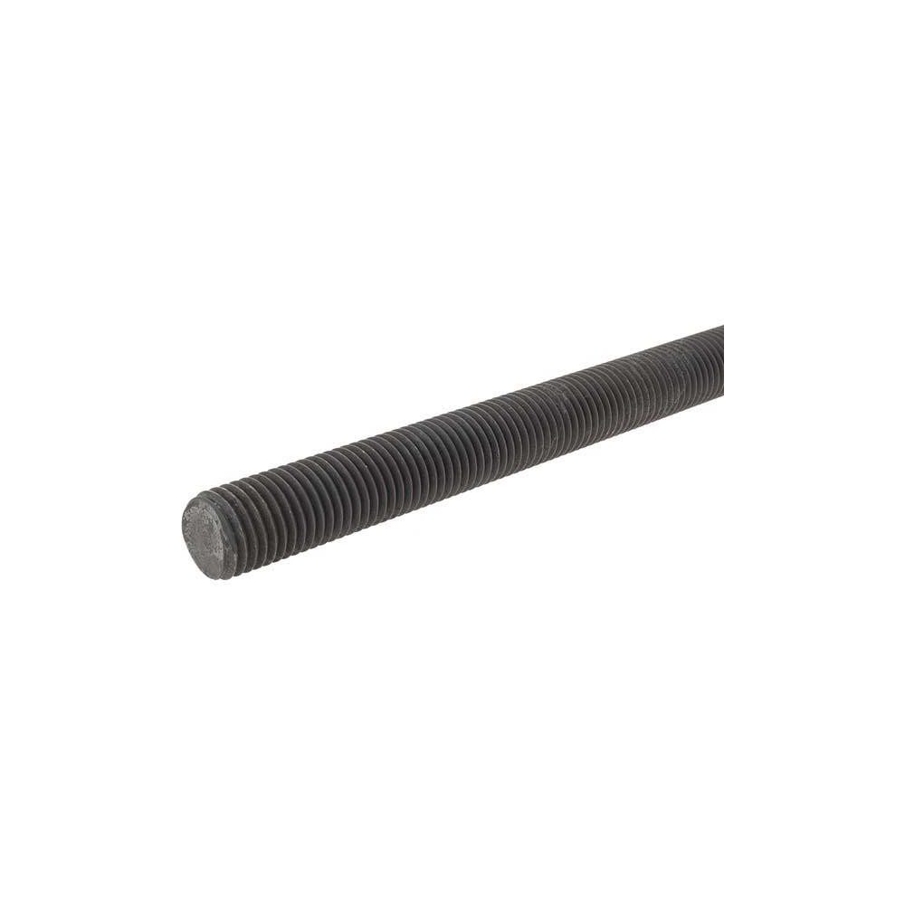 Value Collection - Metric Threaded Rod: M24, 1.00 m OAL, Steel, Bright ...