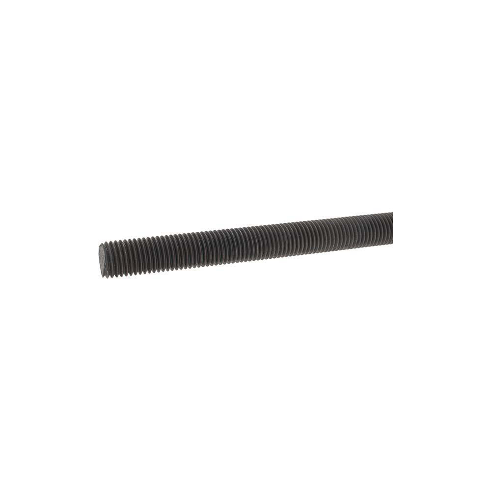 Value Collection - Metric Threaded Rod: M24, 1.00 m OAL, Steel, Bright ...