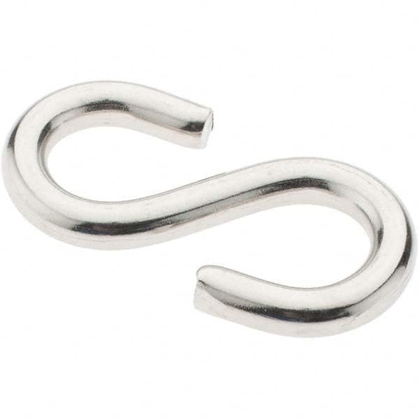 Value Collection - 10 Qty 1 Pack Stainless Steel S-Hook - 53590105 - MSC  Industrial Supply