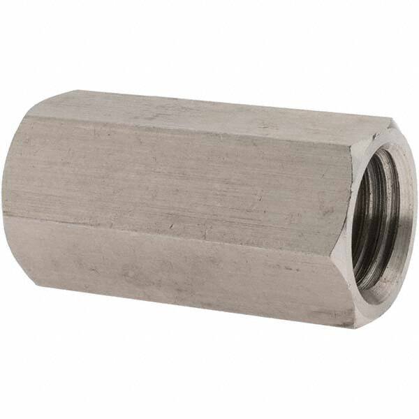 Stainless Steel Coupling Nuts Qty 25 Threaded Rod UNC #8-32 X 5/16 x 1/2 