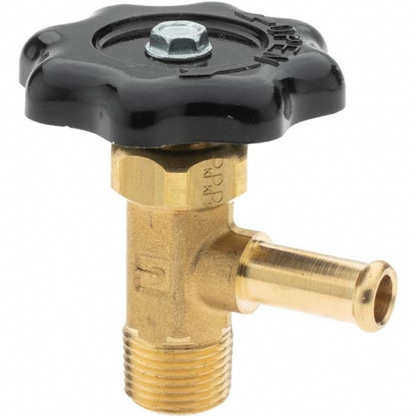 Hose I.D. x MNPTF End Connection Brass Truck Valve