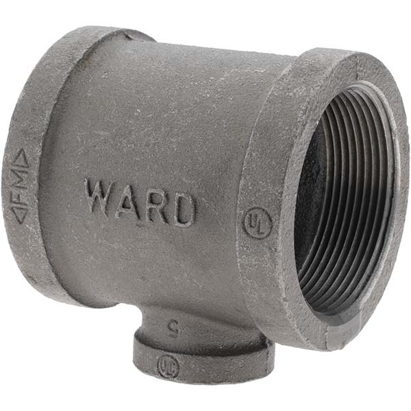 Black Reducer: 2 x 2 x 3/4", Threaded - Malleable Iron, Class 150