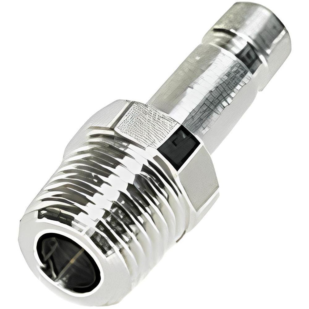 Push-To-Connect Tube to Male & Tube to Male NPT Tube Fitting: 1/4" Thread, 1/4" OD