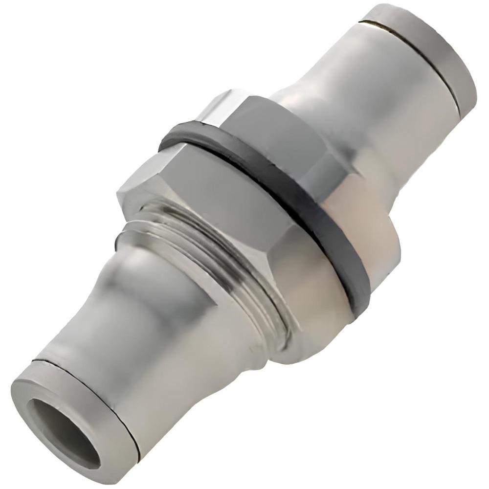 Push-To-Connect Tube to Tube Tube Fitting: 1/2" OD