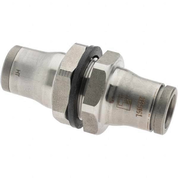 Push-To-Connect Tube to Tube Tube Fitting: 5/16" OD