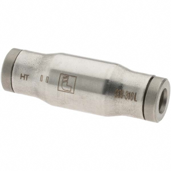Push-To-Connect Tube to Tube Tube Fitting: 5/32" OD