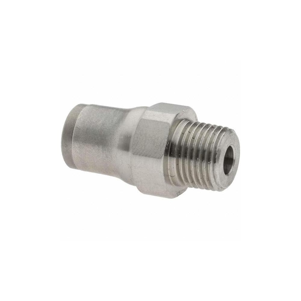 Parker - Push-to-Connect Tube x Male x Tube x Male BSPT Fitting: Stud ...