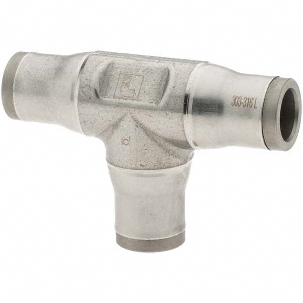 Push-To-Connect Tube to Tube Tube Fitting: 3/8" OD