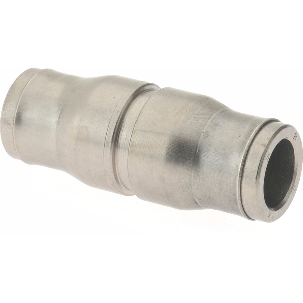 Push-To-Connect Tube to Tube Tube Fitting: Union, Straight, 5/16" OD