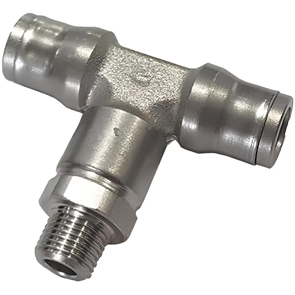 Push-To-Connect Tube to Male & Tube to Male BSPT Tube Fitting: 1/8" Thread