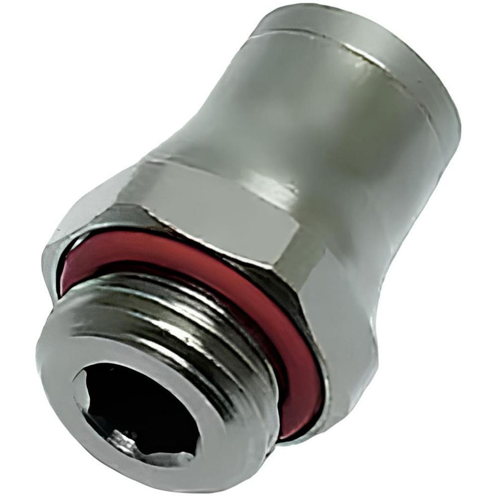 Push-To-Connect Tube to Male & Tube to Male BSPP Tube Fitting: 1/8" Thread