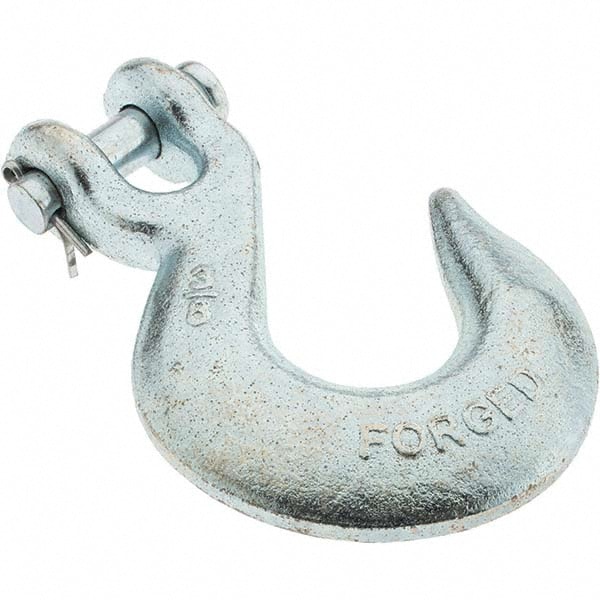 3/8" Chain Diam, 43 Chain Grade Clevis Hook