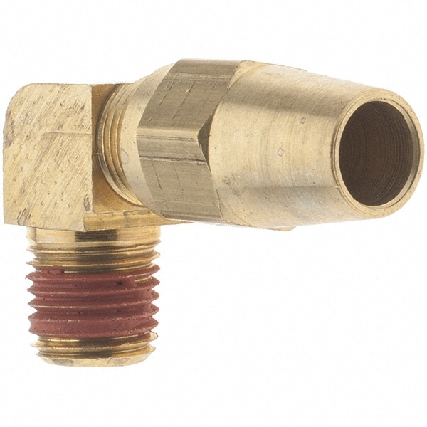 Compression Tube Male Elbow: 1/4-18" Thread