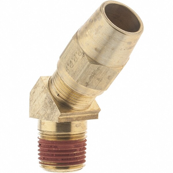 Compression Tube Male 45 ° Elbow: 1/2-14" Thread