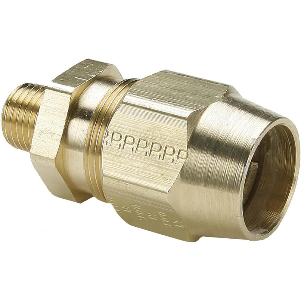 1/4 MNPT, Reusable Hose Male Fitting