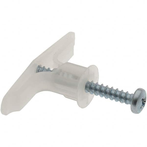 Value Collection 5 16 Diam Plastic Toggle Drywall Hollow Wall Anchor 53601928 Msc Supply - How To Use Hollow Wall Plastic Toggle Anchors